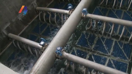 宁波市江东水厂浸没式超滤膜生产工艺安装完毕试运行 宁波市江东水厂浸没式超滤膜生产工艺安装完毕试运行