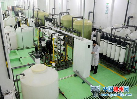 赣州中联环保科技开发有限公司采用“电镀废水零排放处理回用及其装置”专利技术处理废水,日处理电镀废水量超过5300吨 赣州中联环保科技开发有限公司采用“电镀废水零排放处理回用及其装置”专利技术处理废水,日处理电镀废水量超过5300吨