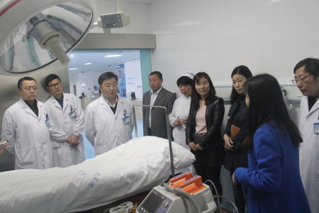 泰州市第四人民医院血液净化中心迎卫计委专家组检查 泰州市第四人民医院血液净化中心迎卫计委专家组检查
