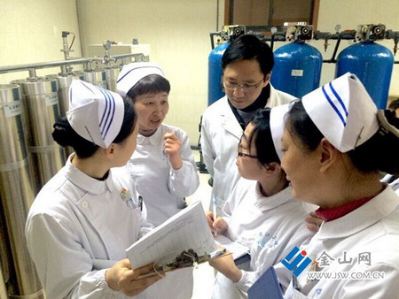 镇江市中西医结合医院组织一次血液透析安全工作自查 镇江市中西医结合医院组织一次血液透析安全工作自查