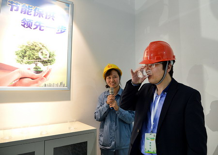 金陵石化“公众开放日”零距离接触炼油污水深度处理 金陵石化“公众开放日”零距离接触炼油污水深度处理