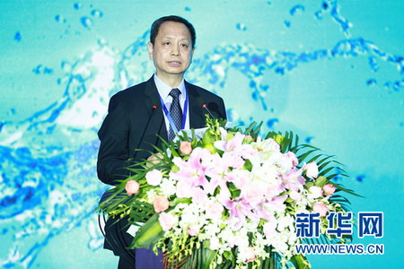 中信环境投资集团财务总监张勇在论坛上做主题发言 中信环境投资集团财务总监张勇在论坛上做主题发言
