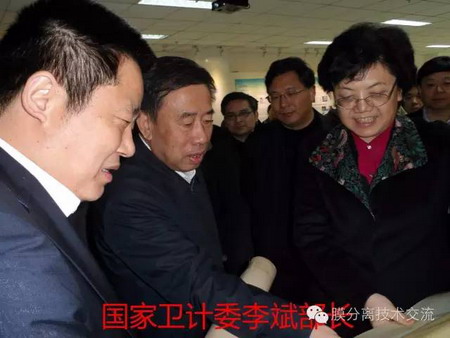 现任国家卫计委主任的李斌当年任安徽省省长时曾莅临合肥科佳视察 现任国家卫计委主任的李斌当年任安徽省省长时曾莅临合肥科佳视察