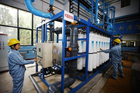 东营油田胜利发电厂机组“喝”上污水处理厂的再生水 东营油田胜利发电厂机组“喝”上污水处理厂的再生水