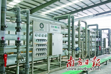 凤铝中水回用系统正式投用后可回用60%的污水 凤铝中水回用系统正式投用后可回用60%的污水