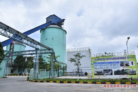 华润环保工程(宾阳)有限公司水泥窑协同处置生活垃圾项目现场 华润环保工程(宾阳)有限公司水泥窑协同处置生活垃圾项目现场