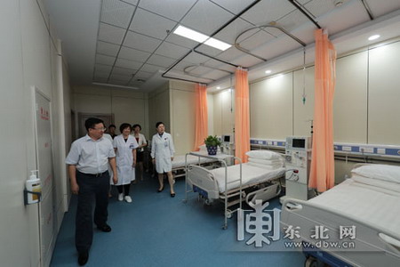 新病区正式开诊哈尔滨市第一医院最早组建血液透析科 新病区正式开诊哈尔滨市第一医院最早组建血液透析科