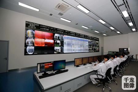 北京市朝阳区生活垃圾综合处理厂焚烧中心总控制室 北京市朝阳区生活垃圾综合处理厂焚烧中心总控制室