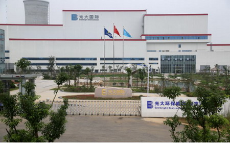 南京江南垃圾焚烧发电厂渗滤液变成循环利用的再生水