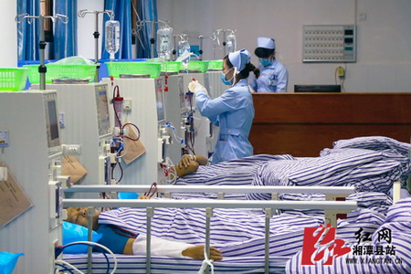 完善诊疗服务职能湘潭县中医院血液透析中心正式启用 完善诊疗服务职能湘潭县中医院血液透析中心正式启用