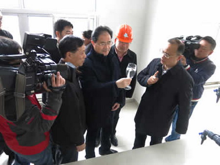 3月10日下午,台州市市委书记王昌荣调研台州市水处理发展有限公司 3月10日下午,台州市市委书记王昌荣调研台州市水处理发展有限公司