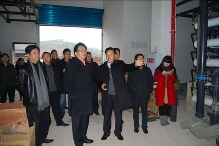 参观重庆智能电镀有限公司电镀废水资源全回收分离膜系统 参观重庆智能电镀有限公司电镀废水资源全回收分离膜系统