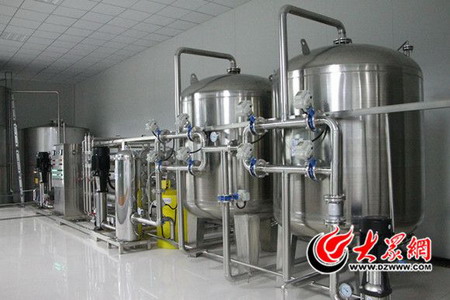 山东天之源饮品有限公司水处理车间 山东天之源饮品有限公司水处理车间