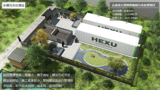 合续环境点状布局组团式污水处理体系中的乡镇污水处理站 合续环境点状布局组团式污水处理体系中的乡镇污水处理站