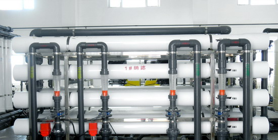 已投入运行2000方/天纳滤脱硫酸根水处理设备 已投入运行2000方/天纳滤脱硫酸根水处理设备