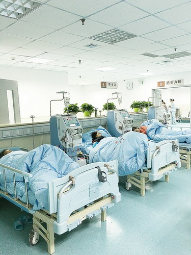 山东省中医院血液净化中心可提供高通量高质量的透析 山东省中医院血液净化中心可提供高通量高质量的透析