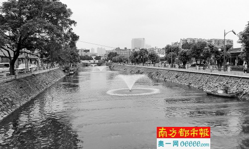 用上高效滤膜机广州荔湾区地铁A涌黑臭治理水质变清了 用上高效滤膜机广州荔湾区地铁A涌黑臭治理水质变清了