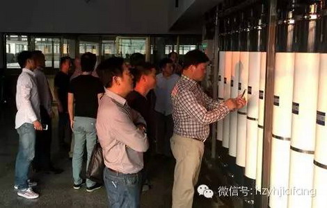 参观浙江恒生印染废水处理日产5000吨中水回用项目 参观浙江恒生印染废水处理日产5000吨中水回用项目