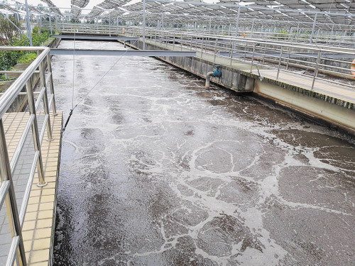 正在进行生化处理的污水 正在进行生化处理的污水