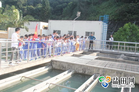 林园小学组织学生参观沙头角水厂 林园小学组织学生参观沙头角水厂