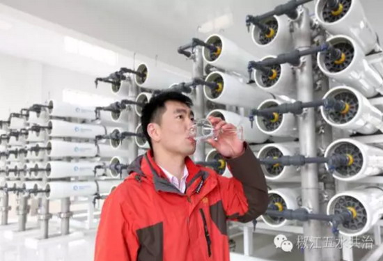 隐藏在植物园里的椒江污水处理厂净化后的水能直接喝 隐藏在植物园里的椒江污水处理厂净化后的水能直接喝
