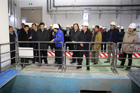 北京市政协常委一行赴槐房再生水厂和郭公庄水厂视察 北京市政协常委一行赴槐房再生水厂和郭公庄水厂视察