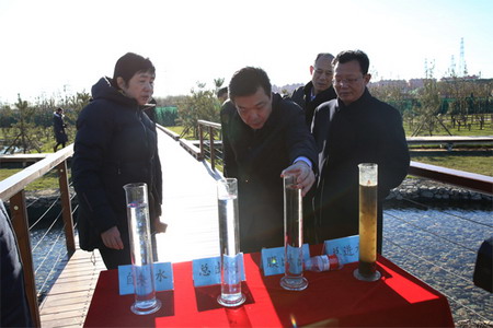北京市政协常委一行赴槐房再生水厂和郭公庄水厂视察 北京市政协常委一行赴槐房再生水厂和郭公庄水厂视察