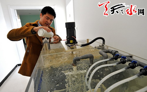 MBR集成一体化生活污水处理设备模型天水孵化大厦演示 MBR集成一体化生活污水处理设备模型天水孵化大厦演示