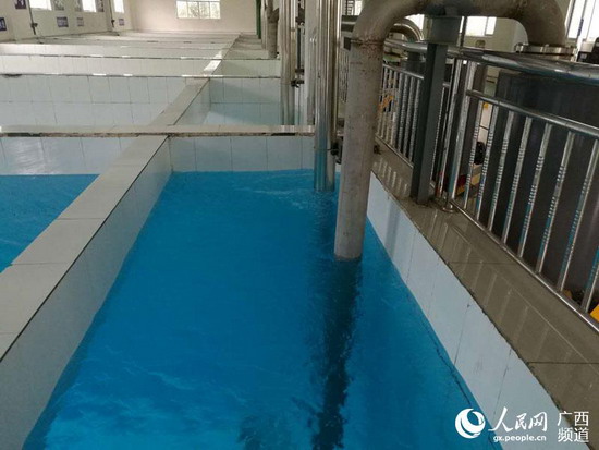广西南方有色集团污水处理后重归清澈 广西南方有色集团污水处理后重归清澈