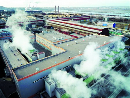 中冶南方设计建设的俄马钢水处理系统全景 中冶南方设计建设的俄马钢水处理系统全景