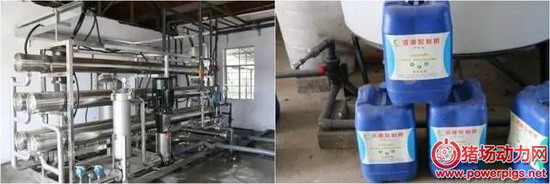 左图:双膜浓缩组合工艺(兴旺牧业),右图:沼液配制肥(科皇牧业) 左图:双膜浓缩组合工艺(兴旺牧业),右图:沼液配制肥(科皇牧业)