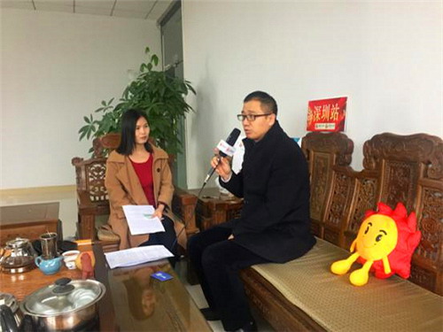 浩能科技魏洪波接受慧聪水工业网媒体万里行采访 浩能科技魏洪波接受慧聪水工业网媒体万里行采访