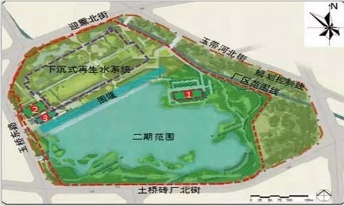 北京通州区碧水污水处理厂升级改造工程方位图 北京通州区碧水污水处理厂升级改造工程方位图
