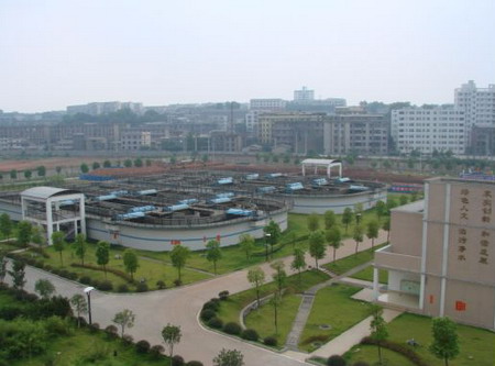 2009年12月投运的株洲市龙泉污水处理厂二期采用A2/O法建设 2009年12月投运的株洲市龙泉污水处理厂二期采用A2/O法建设