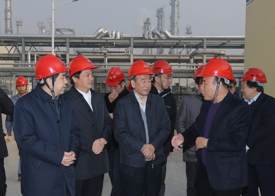 中国石油和化学工业联合会会长李寿生一行调研陕西延长中煤榆林能源化工有限公司废水零排放 中国石油和化学工业联合会会长李寿生一行调研陕西延长中煤榆林能源化工有限公司废水零排放