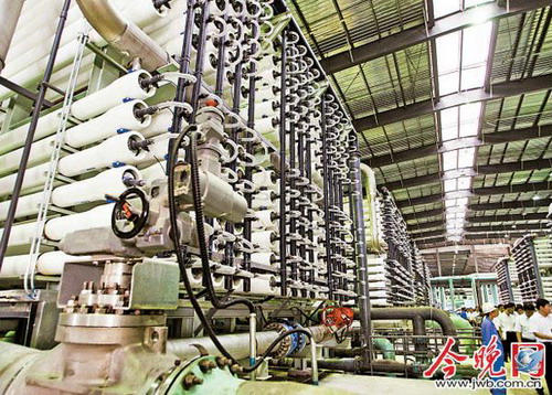 天津大港新泉海水淡化厂由新加坡凯发集团独资建设 天津大港新泉海水淡化厂由新加坡凯发集团独资建设