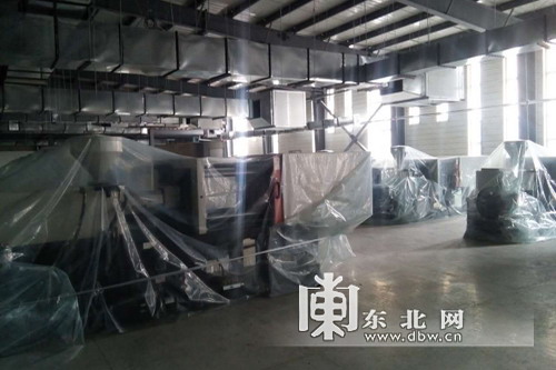 黑龙江升华医疗一期血液透析器生产线设备已安装就位