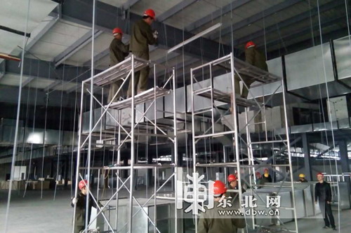 黑龙江升华医疗一期血液透析器生产线设备已安装就位