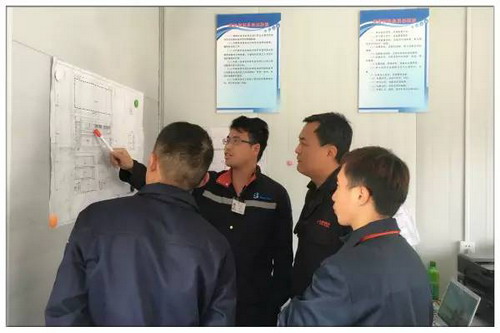 记赛诺水务山钢日照钢铁精品基地污水处理厂工程项目组工作的一天 记赛诺水务山钢日照钢铁精品基地污水处理厂工程项目组工作的一天