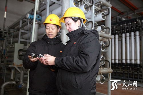 2008年12月，独山子石化公司乙烯厂的污水深度处理装置建成投用
