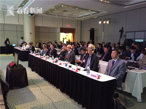 上海优帛在多伦多与加拿大高盐浓度废水处理企业对接 上海优帛在多伦多与加拿大高盐浓度废水处理企业对接