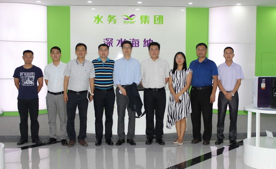 LG化学家用膜市场总监一行赴深水海纳净水产业园参访 LG化学家用膜市场总监一行赴深水海纳净水产业园参访