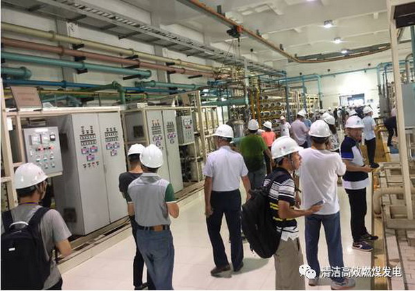 火电厂零排放技术研讨会赴华能威海海水淡化项目参观