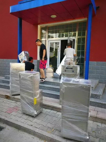 内蒙古科技大学附中利用暑假时间开始安装校园直饮水 内蒙古科技大学附中利用暑假时间开始安装校园直饮水