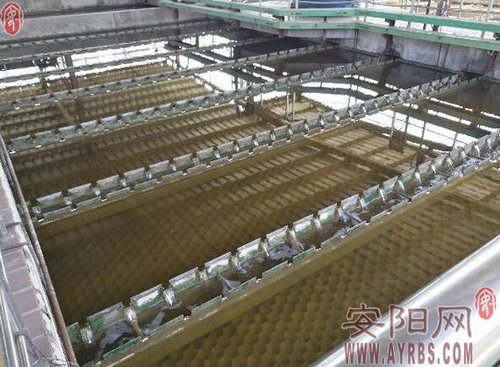 安钢污水处理厂对生活、工业废水进行综合处理 安钢污水处理厂对生活、工业废水进行综合处理