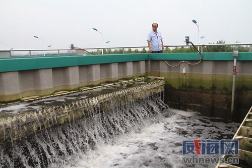 荣成市第二污水处理厂引进新设备强化污水处理 荣成市第二污水处理厂引进新设备强化污水处理
