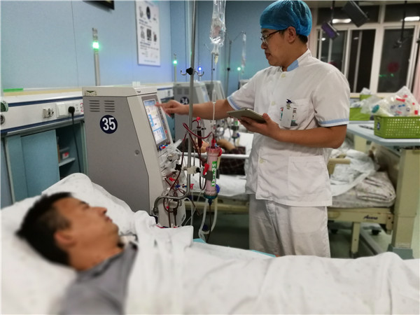 在烟威地区烟台山医院率先推出“夜间透析”的新模式