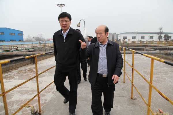 山西副省长贺天才调研潞宝集团废水处理中心环保工作 山西副省长贺天才调研潞宝集团废水处理中心环保工作