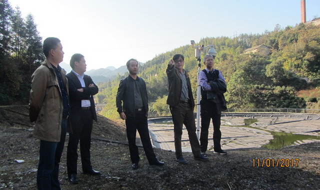黄山市城管执法局督查黟县生活垃圾填埋场渗滤液处理 黄山市城管执法局督查黟县生活垃圾填埋场渗滤液处理