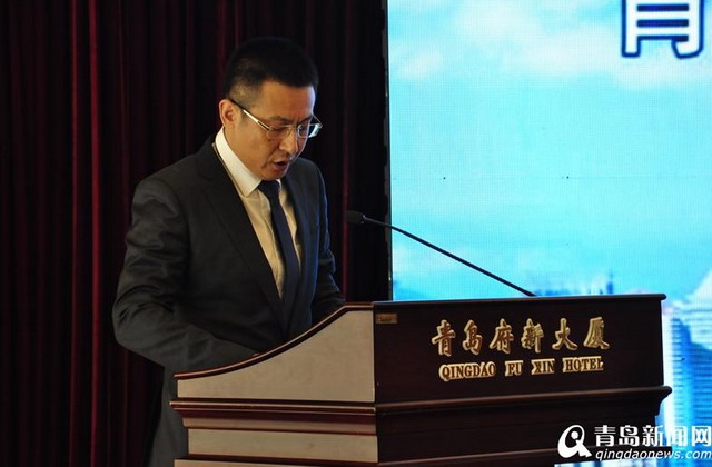 青岛水务碧水源海水淡化有限公司总经理徐宁发言